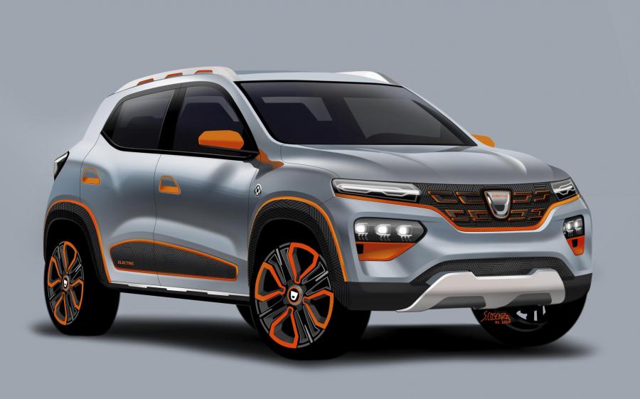 Dacia Spring Electric Concept 2020 года 